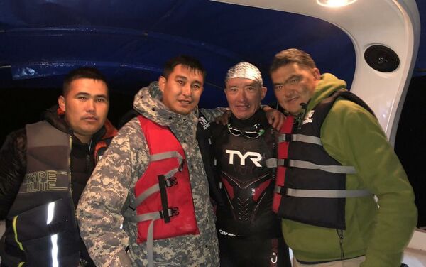 Асрандиев пропал накануне, 31 августа, во время заплыва на Иссык-Куле между селами Тору-Айгыр и Кара-Талаа - Sputnik Кыргызстан