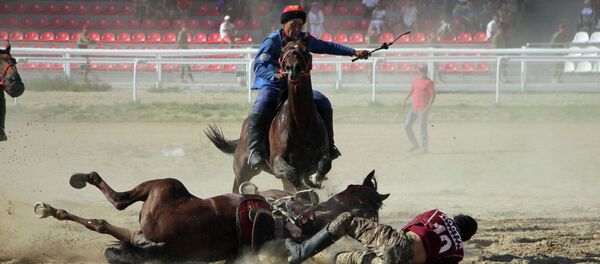 Кубок президента по кок бору в Чолпон-Ате - Sputnik Кыргызстан