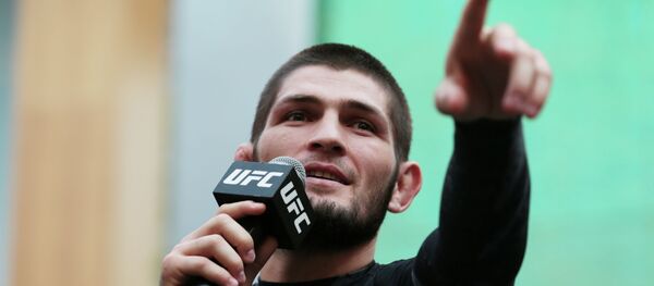 UFC чемпиону Хабиб Нурмагомедов. Архив - Sputnik Кыргызстан