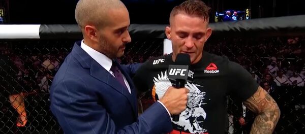 Нурмагомедовдон утулган Порье ыйлап жиберди. Беттештен кийинки видео - Sputnik Кыргызстан