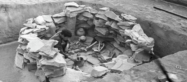 Археологическая экспедиция в Тыве - Sputnik Кыргызстан