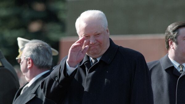 Бывший президент РФ Борис Ельцин. Архивное фото - Sputnik Кыргызстан