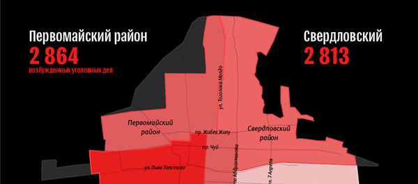 Самые криминальные районы Бишкека - Sputnik Кыргызстан