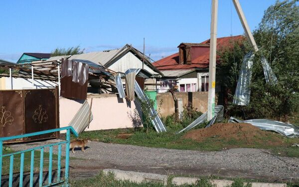 Последствия урагана в Караколе - Sputnik Кыргызстан