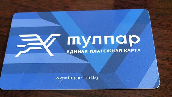 Демонстрация платных карт Тулпар мэрией Бишкека - Sputnik Кыргызстан