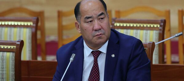 Назначенный министром образования и науки КР Каныбек Исаков - Sputnik Кыргызстан