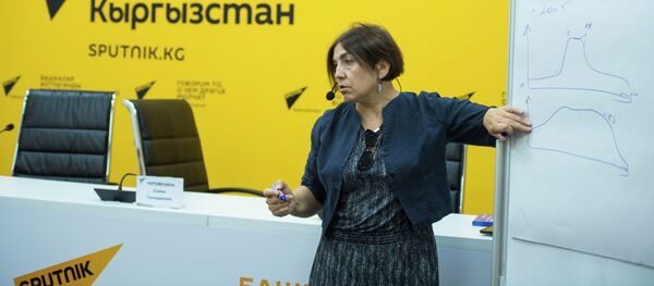 Мастер-класс Натальи Лосевой для журналистов кыргызстанских СМИ в рамках SputnikPro Мастер-класс Натальи Лосевой для журналистов кыргызстанских СМИ в рамках SputnikPro - Sputnik Кыргызстан