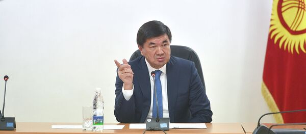 Премьер-министр Мухаммедкалый Абылгазиев. Архив Премьер-министр Мухаммедкалый Абылгазиев. Архив - Sputnik Кыргызстан