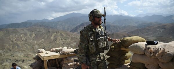 АКШнын аскери Дех Бала коңшулугунун бекетинде. Нангархар облусу, Афганистан. Архив - Sputnik Кыргызстан