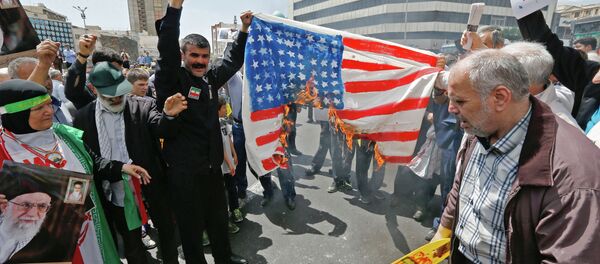 Акция протеста в Тегеране - Sputnik Кыргызстан