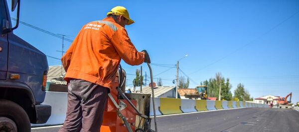 Курулуш иштери. Архив - Sputnik Кыргызстан