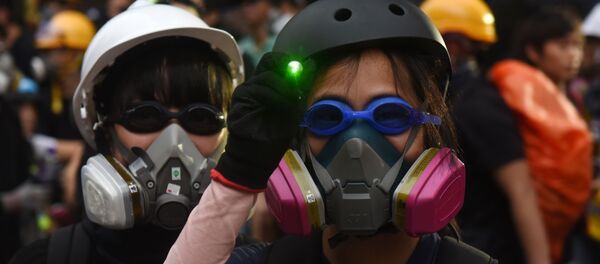 Акция протеста в Гонконге  - Sputnik Кыргызстан