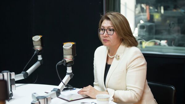 Кыргызстандын вице-премьер-министри Алтынай Өмүрбекова - Sputnik Кыргызстан