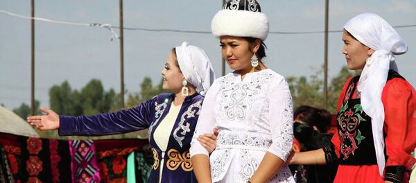 Бүгүн Талас облусунда Улуттук көчмөндөр оюндарынын маданий бөлүгү старт алды - Sputnik Кыргызстан