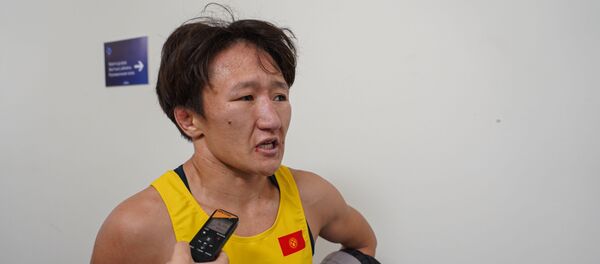 Трехкратный чемпион Азии, борец Айсулуу Тыныбекова - Sputnik Кыргызстан