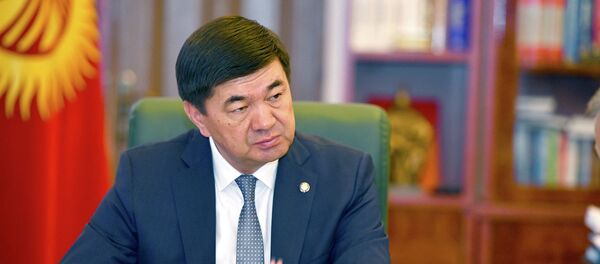 Премьер-министр Кыргызской Республики Мухаммедкалый Абылгазиев - Sputnik Кыргызстан