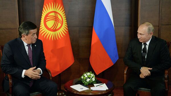 Встреча Путина и Жээнбекова в России — видео диалога президентов - Sputnik Кыргызстан