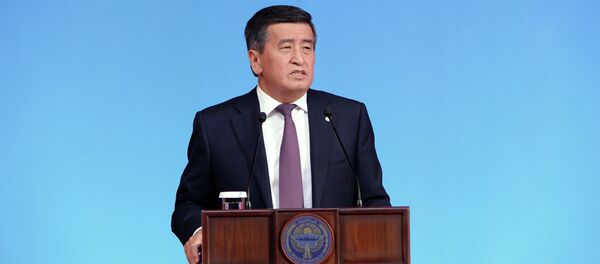 Президент Сооронбай Жээнбеков. Архив - Sputnik Кыргызстан