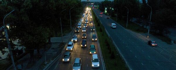 Проблема автомобильного затора в Бишкеке - Sputnik Кыргызстан