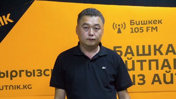 Начальник отдела Управления капитального строительства мэрии Бишкека Айдар Апсеметов - Sputnik Кыргызстан