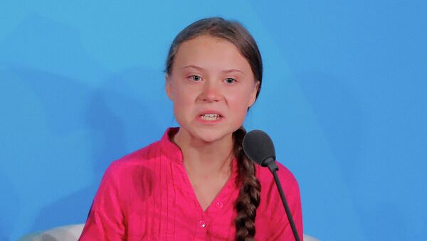 Швециялык экоактивистка Грета Тунберг - Sputnik Кыргызстан