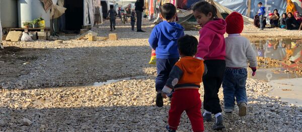 Лагердеги балдар. Архив Лагердеги балдар. Архив - Sputnik Кыргызстан