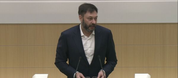 Из гранатомета по свободе слова — Вышинский о дискриминации СМИ на Украине - Sputnik Кыргызстан