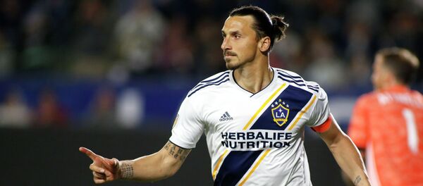 Футболист Златан Ибрагимович из Лос-Анджелес Гэлакси - Sputnik Кыргызстан