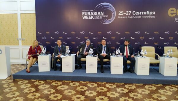 Международно-выставочный форум Евразийская неделя — 2019 в Бишкеке  - Sputnik Кыргызстан