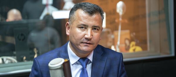 Замдиректора Департамента развития питьевого водоснабжения и водоотведения Сайпидин Момунов - Sputnik Кыргызстан