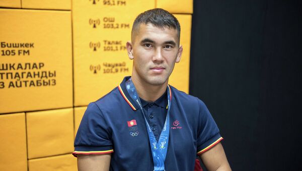 Финалист чемпионата мира по грэпплингу Абдылдабек Кекенов - Sputnik Кыргызстан