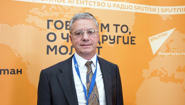 Руководитель центра интеграционных исследований ЕАБР Андрей Петросян - Sputnik Кыргызстан