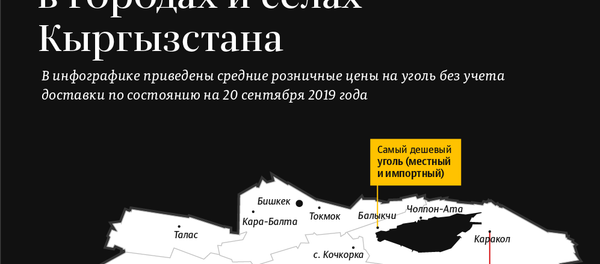 Сколько стоит уголь в городах и селах Кыргызстана - Sputnik Кыргызстан