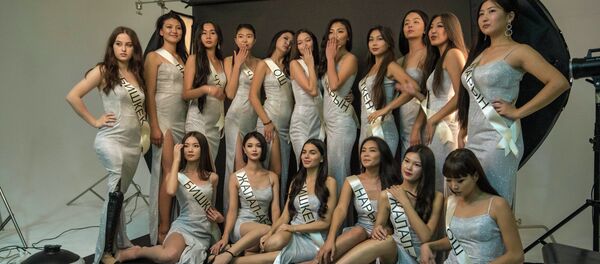 Подготовка к конкурсу красоты Мисс Кыргызстан — 2019 Подготовка к конкурсу красоты Мисс Кыргызстан — 2019 - Sputnik Кыргызстан