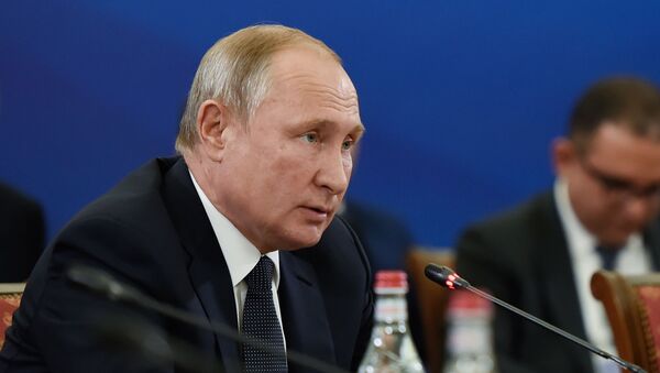 Рабочий визит президента РФ В. Путина в Армению - Sputnik Кыргызстан