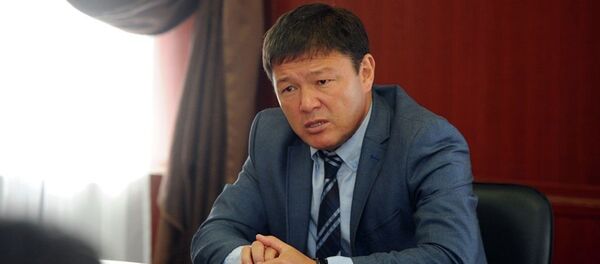 Жаштар иши, дене тарбия жана спорт агенттигинин жетекчиси Канат Аманкулов башкы жана улук машыктыруучулар менен Олимпиада оюдарына даярдык тууралуу жыйын курду - Sputnik Кыргызстан