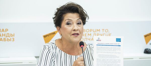 Президент ассоциации Союз образовательных учреждений Гаиша Ибрагимова - Sputnik Кыргызстан