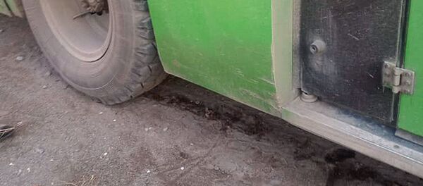 Гибель школьника под колесами автобуса в селе Кун-Туу Чуйской области - Sputnik Кыргызстан