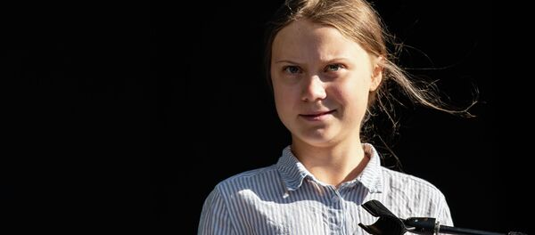Шведская климатическая активистка Грета Тунберг - Sputnik Кыргызстан