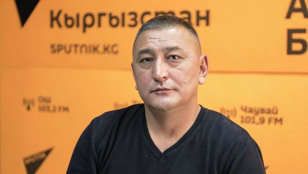 Рукотдела судебного департамента Верховного суда КР Канатбек Осмонов - Sputnik Кыргызстан