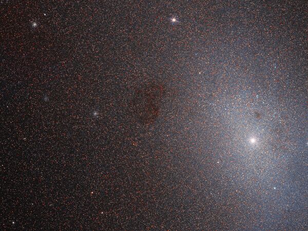 Карликовая эллиптическая галактика M 110 в созвездии Андромеды - Sputnik Кыргызстан