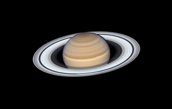 Снимок Сатурна, сделанный при помощи телескопа Hubble - Sputnik Кыргызстан