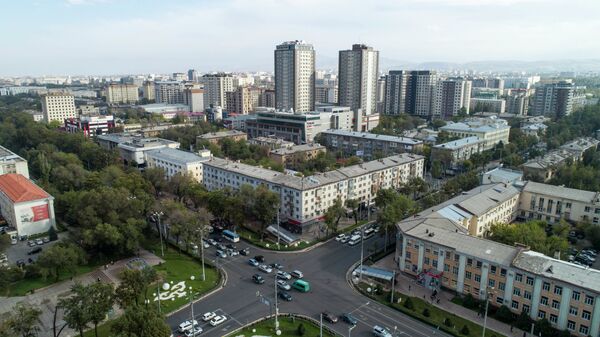 Строительство зданий в Бишкеке - Sputnik Кыргызстан