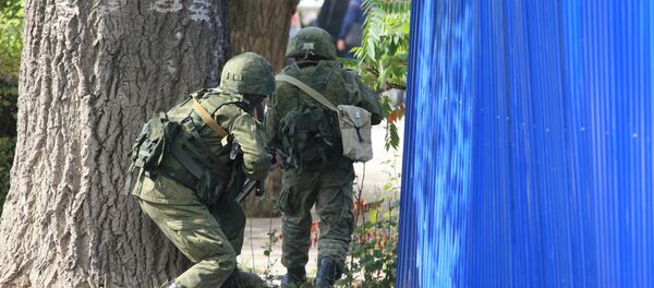 Контртеррористические учения на авиабазе ОДКБ Кант - Sputnik Кыргызстан