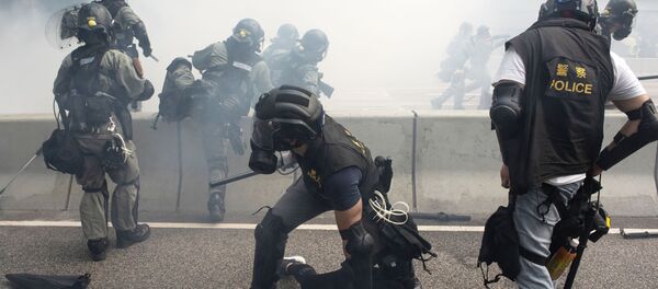 Протесты в Гонконге - Sputnik Кыргызстан