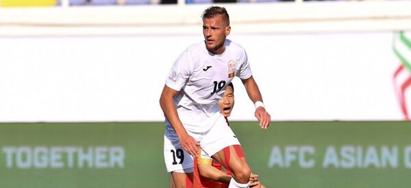 ыргызстандын курама командасынын чабуулчусу Виталий Люкс. Архив - Sputnik Кыргызстан