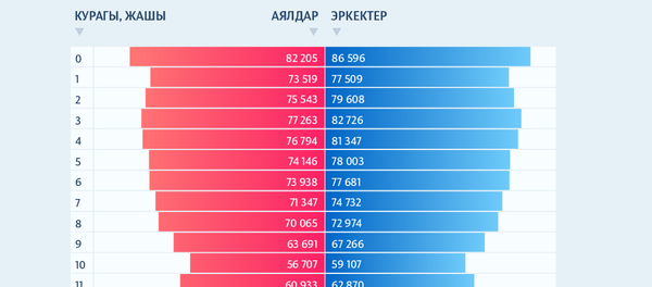 Кыргызстанда сиздин канча курдашыңыз бар - Sputnik Кыргызстан