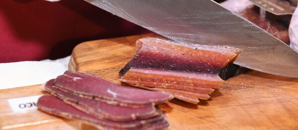 Выставка достижений сельского хозяйства в ГУМе - Sputnik Кыргызстан