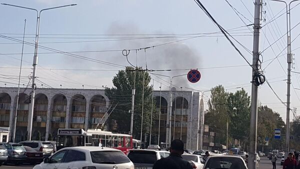 Противопожарные учения в Бишкеке - Sputnik Кыргызстан