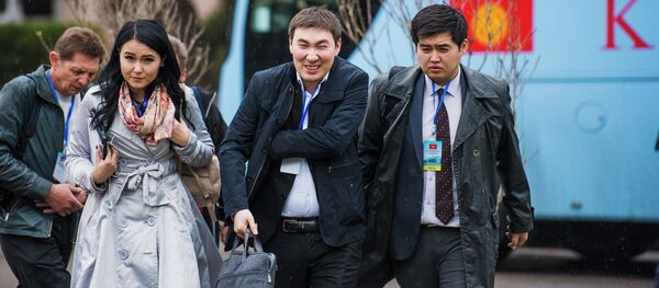 Журналисты международного информационного агенства Sputnik Кыргызстан. Архивное фото - Sputnik Кыргызстан